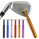 Load image into Gallery viewer, Golf Sharpener Golf Club Grooving Sharpening Tool Golf Club Sharpener Head Strong Wedge Alloy Wedge Sharpening Cut 6 colors