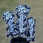 Load image into Gallery viewer, Leather Various Pattern Headcovers for Driver, Hybrids, Woods, Irons