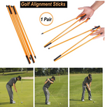 Load image into Gallery viewer, Golf Alignment Sticks Training Tools