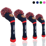 Load image into Gallery viewer, Golf Club Head Knitted Covers with Numbers
