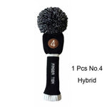 Load image into Gallery viewer, Golf Club Head Knitted Covers with Numbers