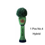 Load image into Gallery viewer, Golf Club Head Knitted Covers with Numbers