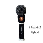 Load image into Gallery viewer, Golf Club Head Knitted Covers with Numbers