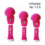 Load image into Gallery viewer, Golf Club Head Knitted Covers with Numbers