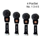 Load image into Gallery viewer, Golf Club Head Knitted Covers with Numbers