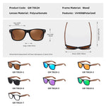 Load image into Gallery viewer, Polarized Bamboo Sunglasses
