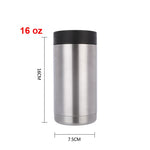 Load image into Gallery viewer, 12/16 OZ Stainless Steel Bottle/Can Koozie - Double Wall Vacuum Insulated
