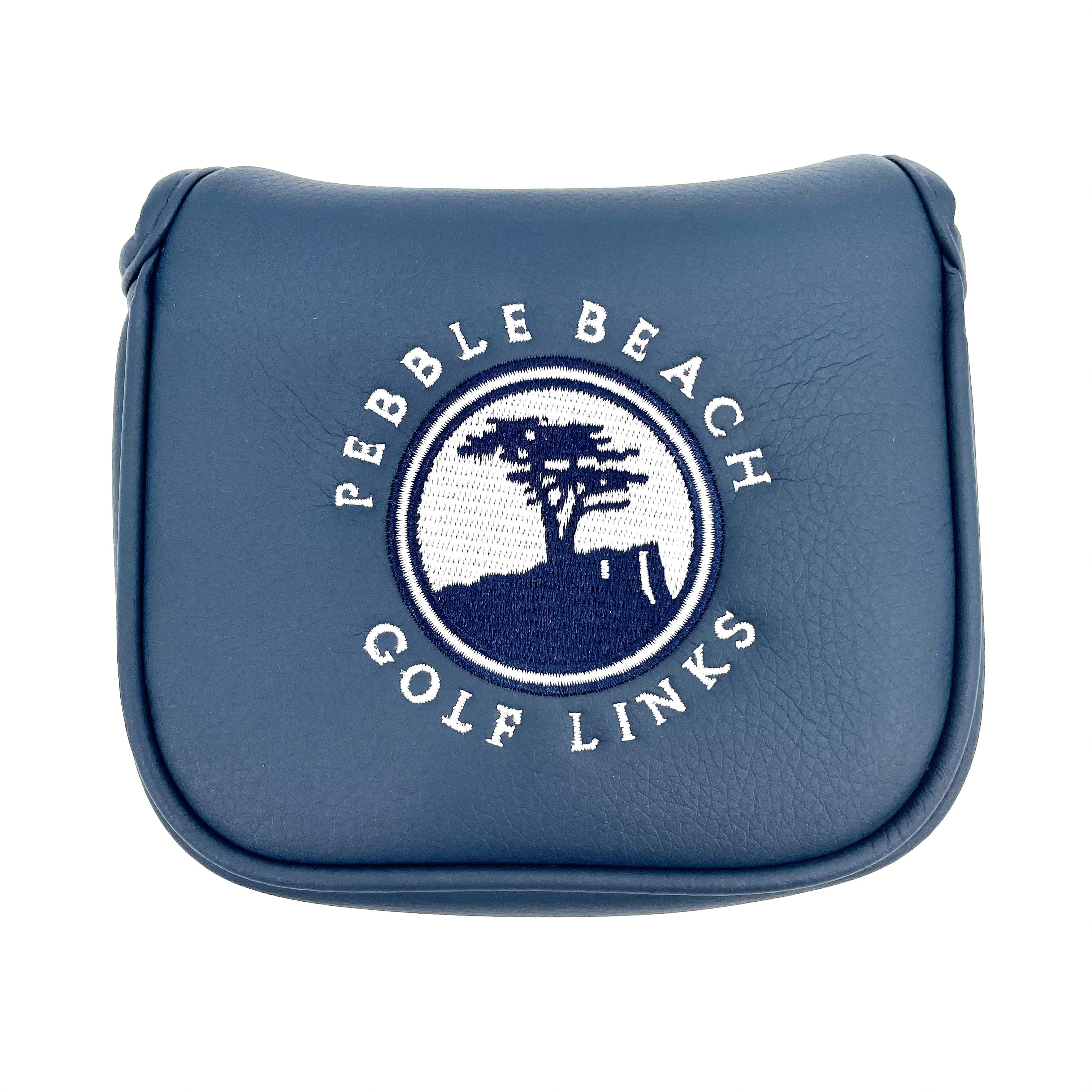 Pebble Beach pattern Driver Head Covers, Fairway Wood Head Covers, Hybrid Head Covers, Putter Covers