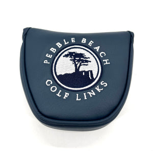 Pebble Beach pattern Driver Head Covers, Fairway Wood Head Covers, Hybrid Head Covers, Putter Covers