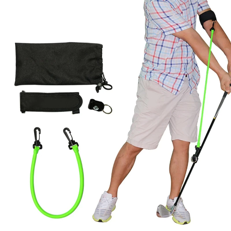 Elastic Resistance Rope Golf Swing Trainer