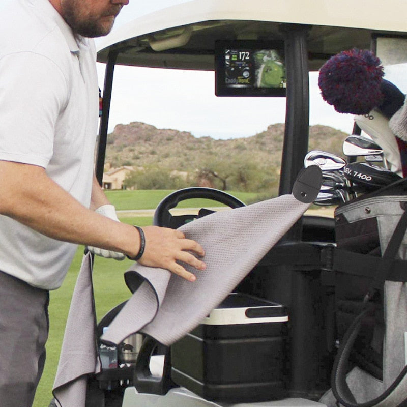 Magnetic Golf, Microfiber, Sweat-absorbing Quick-drying Towel