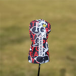 Load image into Gallery viewer, Leather Various Pattern Headcovers for Driver, Hybrids, Woods, Irons
