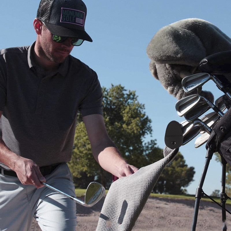 Magnetic Golf, Microfiber, Sweat-absorbing Quick-drying Towel