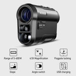 Load image into Gallery viewer, Golf Laser Rangefinder 600M Rechargeable Battery, Slope and Flag Pole Lock Vibration
