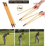 Load image into Gallery viewer, Golf Alignment Sticks Training Tools
