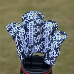 Load image into Gallery viewer, Leather Various Pattern Headcovers for Driver, Hybrids, Woods, Irons
