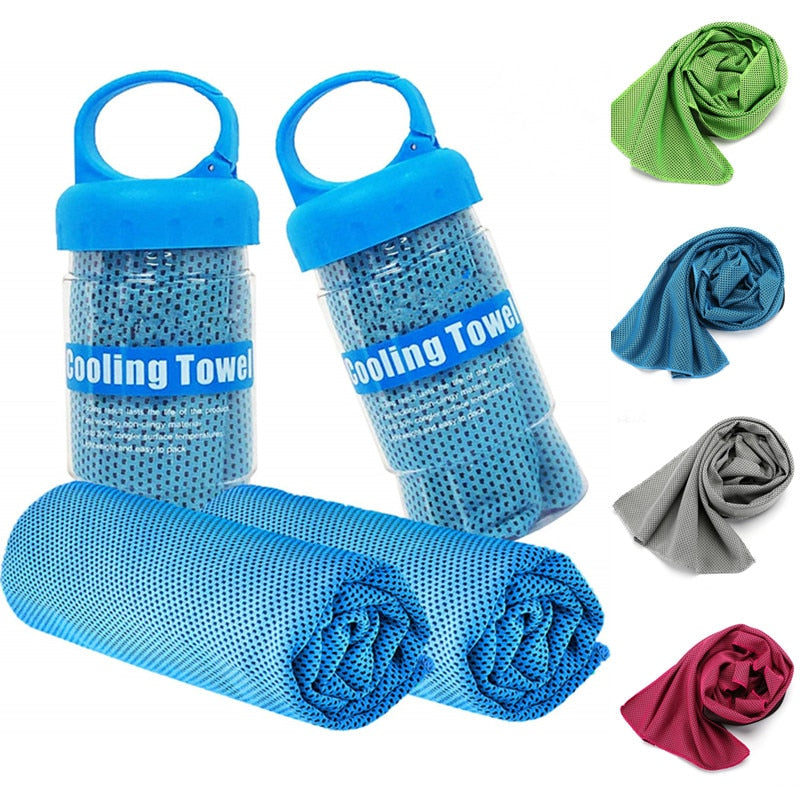 Quick-Drying Microfiber Travel Cooling Towel