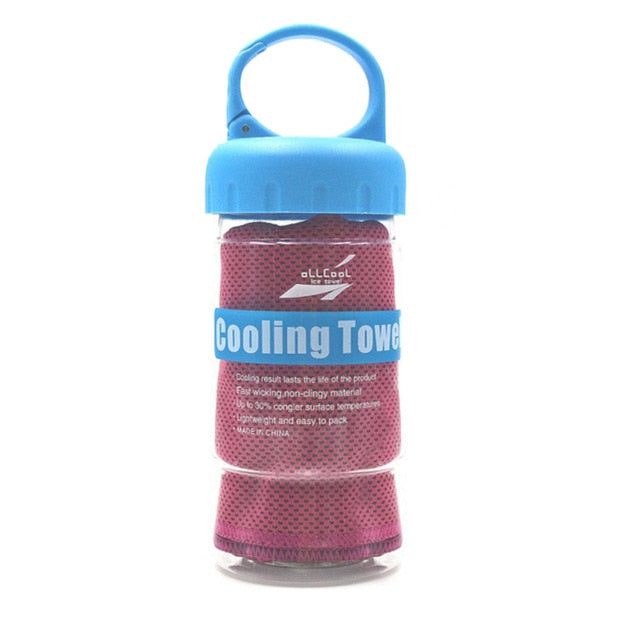 Quick-Drying Microfiber Travel Cooling Towel