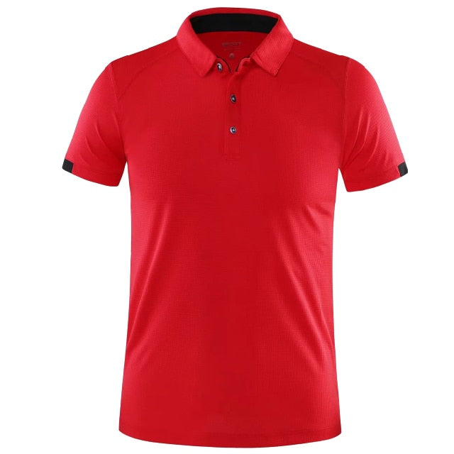 Quick-Drying Short Sleeve Golf Shirt