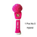 Load image into Gallery viewer, Golf Club Head Knitted Covers with Numbers
