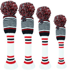 Golf Club Head Knitted Covers with Numbers