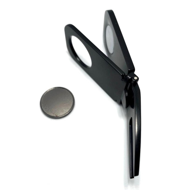 Portable Magnetic Cigar Clip with Ball Marker